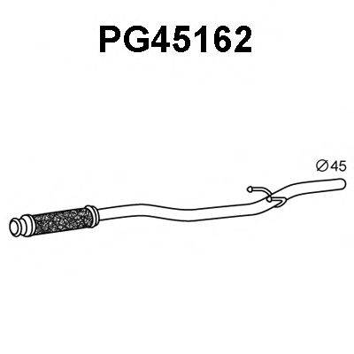 VENEPORTE PG45162 Труба вихлопного газу