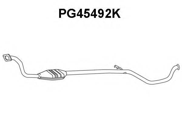 VENEPORTE PG45492K Каталізатор