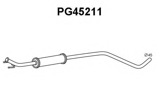 VENEPORTE PG45211 Передглушувач вихлопних газів