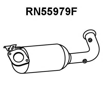 VENEPORTE RN55979F Саджовий/частковий фільтр, система вихлопу ОГ