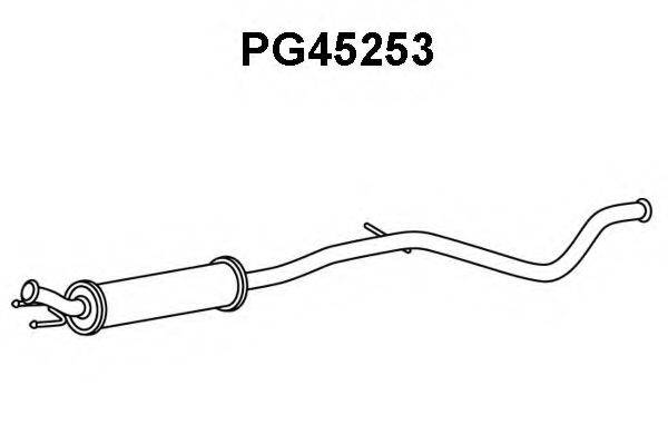 VENEPORTE PG45253 Передглушувач вихлопних газів