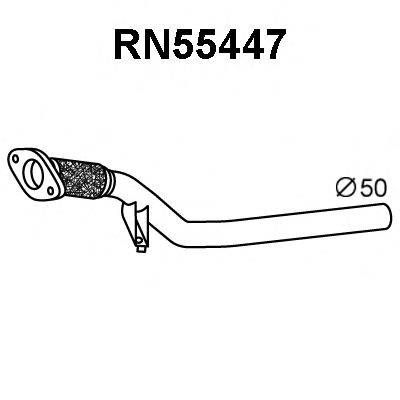 VENEPORTE RN55447 Труба вихлопного газу