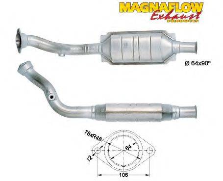 MAGNAFLOW 86053 Каталізатор