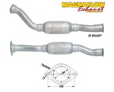 MAGNAFLOW 86044D Каталізатор