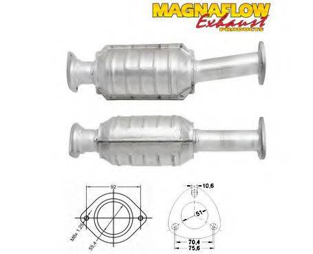 MAGNAFLOW 85876D Каталізатор