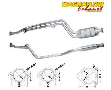 MAGNAFLOW 85045 Каталізатор