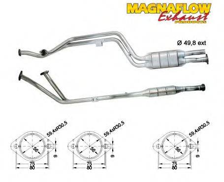 MAGNAFLOW 85044 Каталізатор