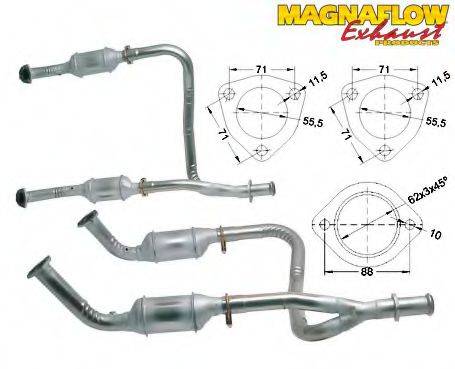 MAGNAFLOW 84504 Каталізатор