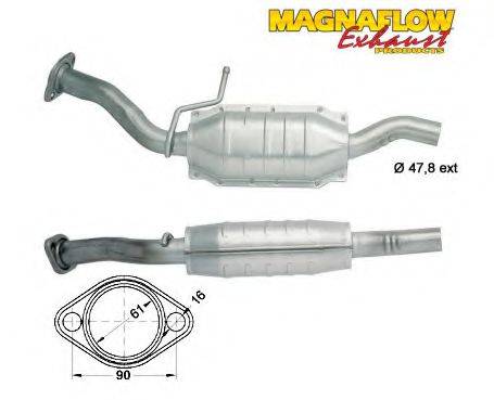 MAGNAFLOW 82508 Каталізатор