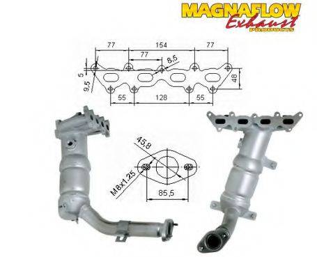 MAGNAFLOW 81878 Каталізатор