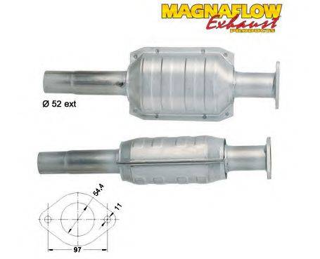 MAGNAFLOW 81865D Каталізатор