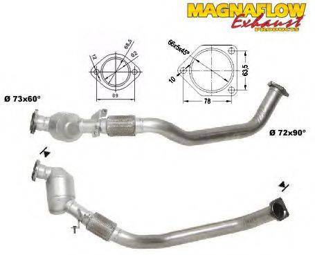 MAGNAFLOW 80680D Каталізатор