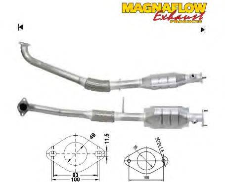 MAGNAFLOW 76702 Каталізатор