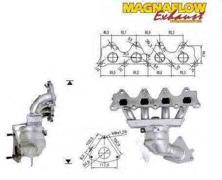 MAGNAFLOW 76333 Каталізатор