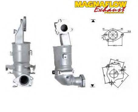 MAGNAFLOW 75609D Каталізатор