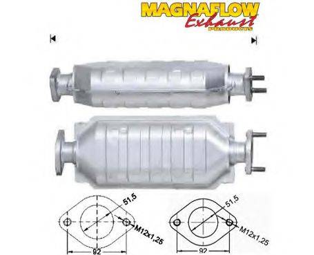 MAGNAFLOW 75406 Каталізатор