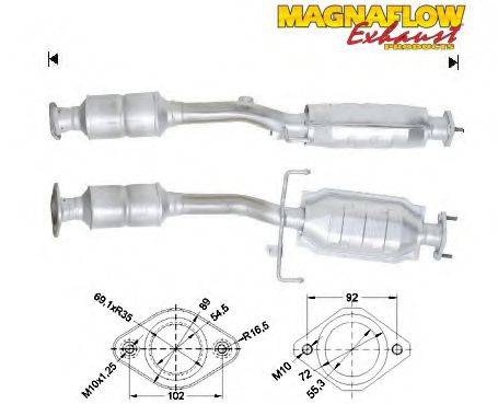 MAGNAFLOW 74803 Каталізатор