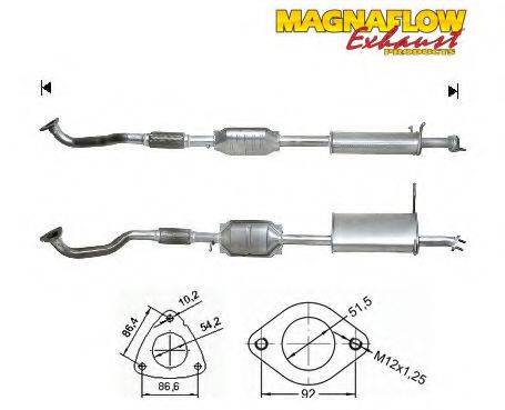 MAGNAFLOW 73407 Каталізатор