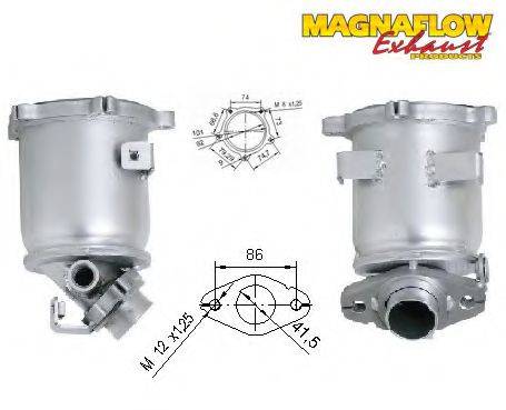 MAGNAFLOW 73402 Каталізатор