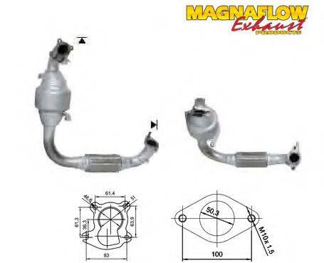 MAGNAFLOW 72503D Каталізатор