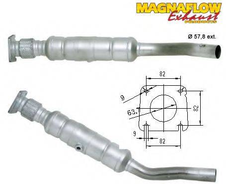 MAGNAFLOW 71603 Каталізатор