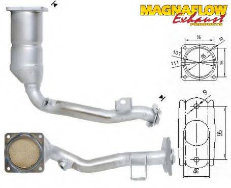 MAGNAFLOW 70912 Каталізатор