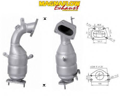 MAGNAFLOW 61804 Каталізатор