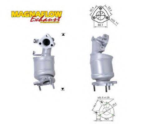 MAGNAFLOW 65807D Каталізатор