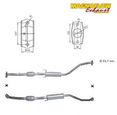 MAGNAFLOW 78029 Каталізатор