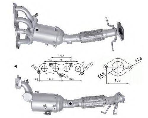 MAGNAFLOW 64809 Каталізатор