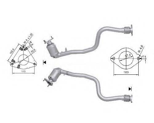 MAGNAFLOW 76360 Каталізатор