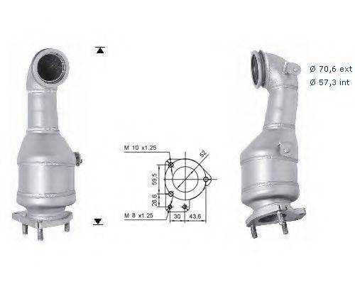 MAGNAFLOW 69604D Каталізатор