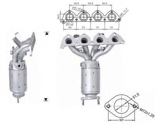 MAGNAFLOW 64111 Каталізатор