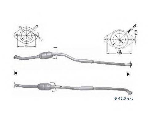 MAGNAFLOW 78032 Каталізатор