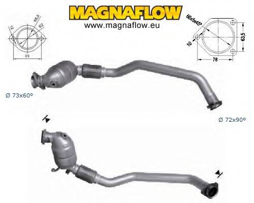 MAGNAFLOW 60606D Каталізатор