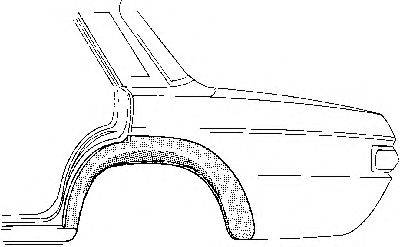 VAN WEZEL 0310147 Боковина