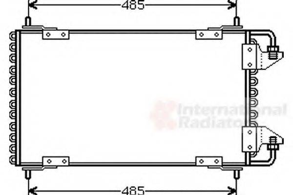 VAN WEZEL 09005091 Конденсатор, кондиціонер