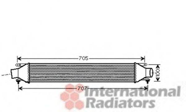 VAN WEZEL 37004422 Інтеркулер