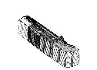 VAN WEZEL 1758931 Задній ліхтар