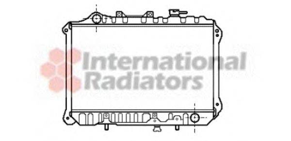 VAN WEZEL 27002010 Радіатор, охолодження двигуна