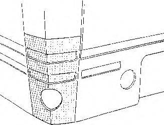 VAN WEZEL 305037 Боковина