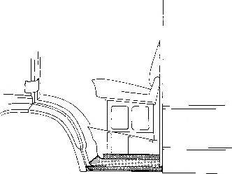 VAN WEZEL 3070102 Накладка порога