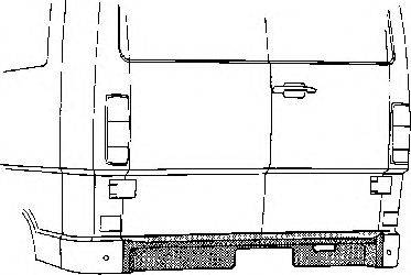 VAN WEZEL 3070136 Задня стінка