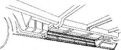 VAN WEZEL 3070309 Днище кузова