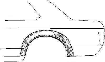 VAN WEZEL 372146 Боковина