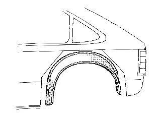 VAN WEZEL 3730345 Колісна ніша