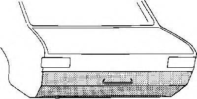 VAN WEZEL 375535 Задня стінка