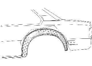 VAN WEZEL 3763445 Колісна ніша