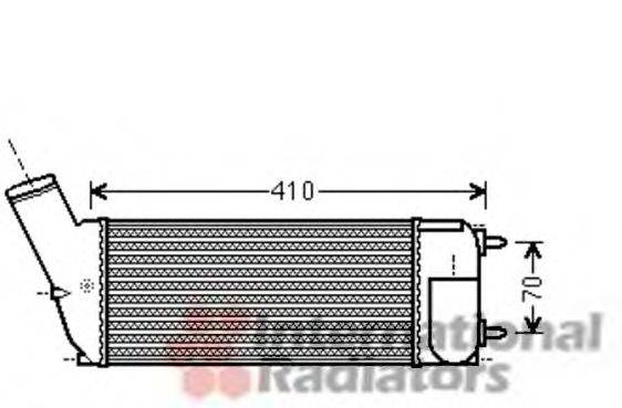 VAN WEZEL 09004268 Інтеркулер