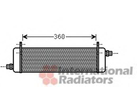 VAN WEZEL 43003464 масляний радіатор, моторне масло